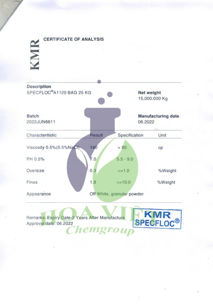 Polymer Anion Kmr C Ng Ty Tnhh Hoa Vi T Chemgroup