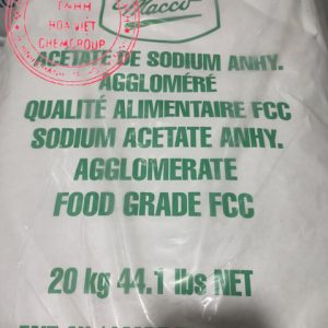 Sodium acetate khan