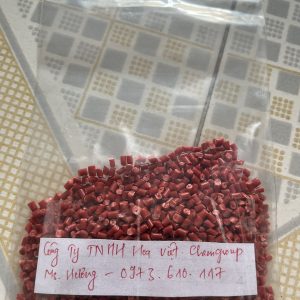 Hạt nhựa PP màu đỏ