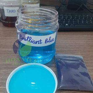 bột màu blue tan trong nước